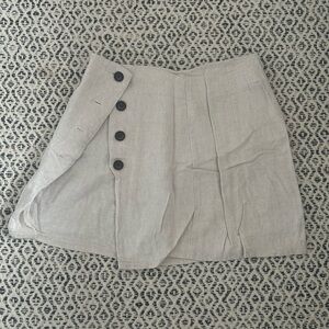 Forever 21 mini linen skirt